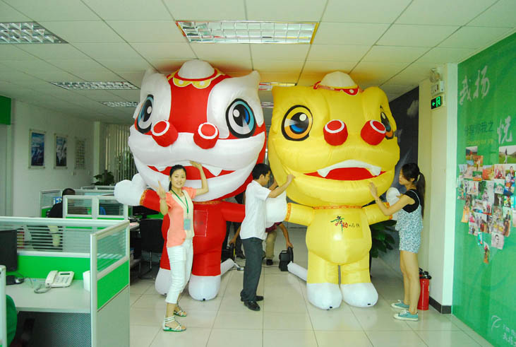 充气气模吉祥物