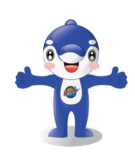 吉祥物篮鲸