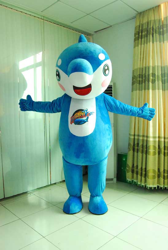 吉祥物篮鲸